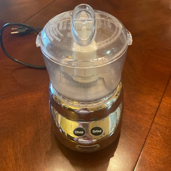 Cuisinart Kitchen Cuisinart Cast Metal Food Processor Poshmark